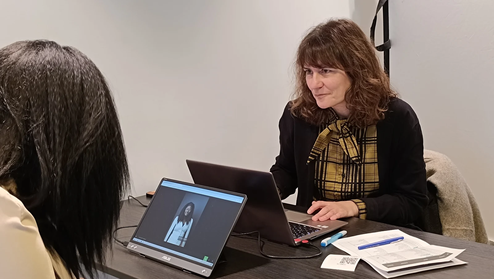 Interview et retouche photo sur portable
