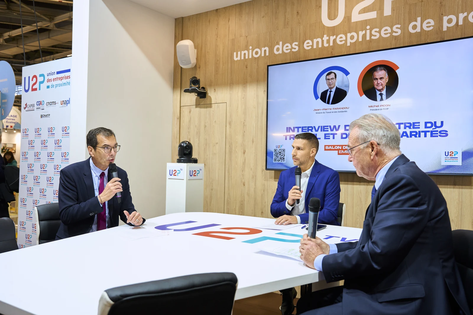 Interview ministre du Travail et des Solidarites